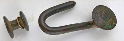 Military Belt Hook and Eye c.1812-1814