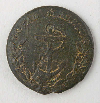 Royal Marines Button- 1814