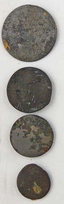 Plain Officer's Buttons c. 1812