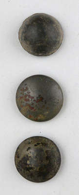 Plain Gaiter Buttons c.1812-1814