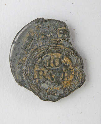 10th Royal Veteran Battalion Button