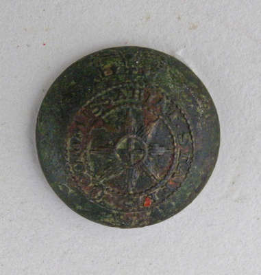 Commissariat Staff Corp Button: 1812 History