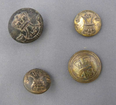 43rd (Monmouthshire) Regiment of Foot Buttons