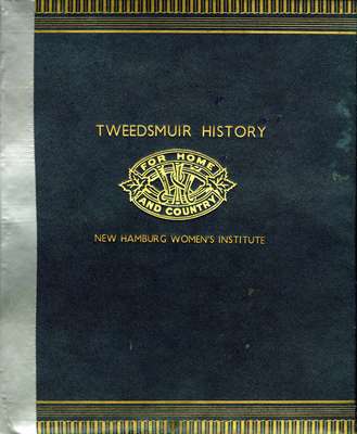 New Hamburg Tweedsmuir History Book F