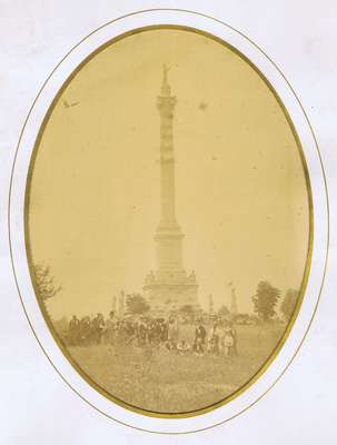 War of 1812 Veterans at Brock Monument- 1871