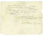 Medical Affidavit from Grant Powell, Surgeon, concerning Daniel McDougal- 1816