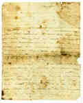 Letter to Lieut. Thomas Leonard from his sister Elizabeth Leonard- 1814