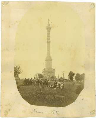 War of 1812 Veterans at 1871 Brock Monument Picnic