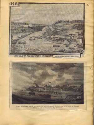 &quot;War of 1812-1813 from US Papers&quot;- Newspaper Scrapbook