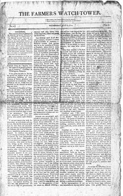 Farmers Watch Tower Newspaper- July 8, 1812