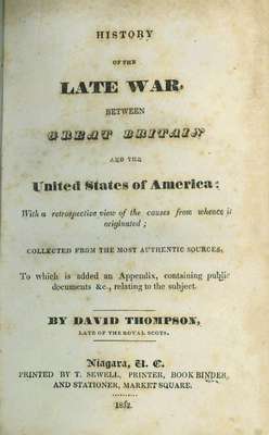 History of the late war, between Great Britain and the United States of America