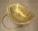 Silver Serving Basket- c. 1811