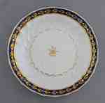 Coalport Blue and Gold Porcelain Plate- c. 1800-1810