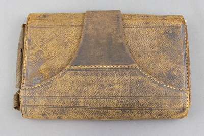 Wallet owned by Captain Martin McLellan- c.1812