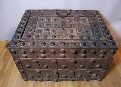 Paymaster's Strongbox- c. 1800-1820