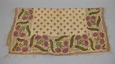 Floral Neck Scarf- 1810-1820