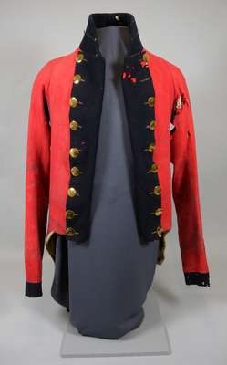 British Uniform Coatee Worn by Colonel Daniel McDougal- 1812