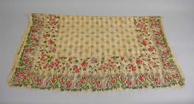 Silk and Wool Neck Scarf- c.1800