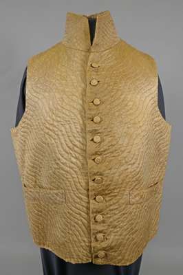 British Officer’s Waistcoat Once Belonging to Alonzo Strong