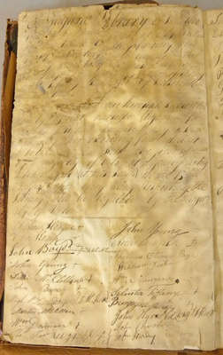 Niagara Public Library Records 1800-1820