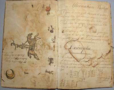 John D. Servos School Exercise Book: 1801-1802