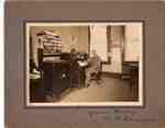 Gentleman In Front of a Roll-top Desk, 1908