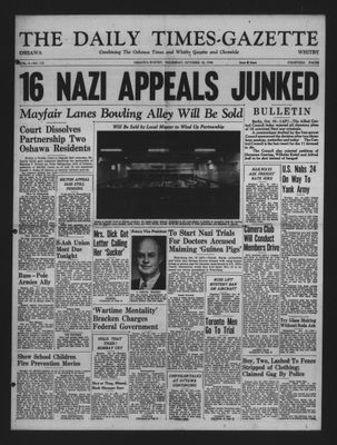 Daily Times-Gazette, 10 Oct 1946