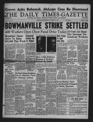 Daily Times-Gazette, 21 Oct 1946