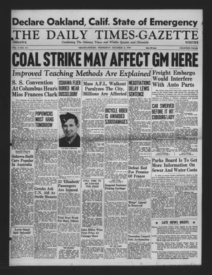 Daily Times-Gazette, 4 Dec 1946