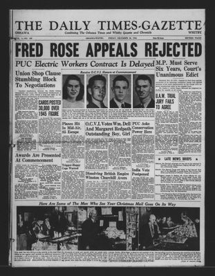 Daily Times-Gazette, 20 Dec 1946