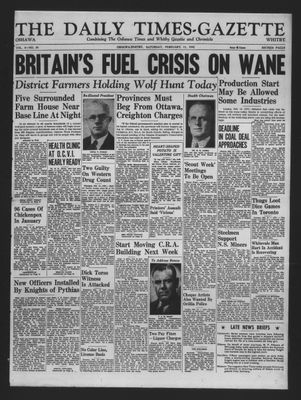 Daily Times-Gazette, 15 Feb 1947