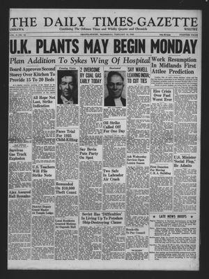 Daily Times-Gazette, 19 Feb 1947