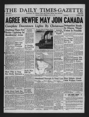 Daily Times-Gazette, 23 Jul 1947