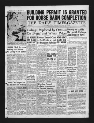 Daily Times-Gazette, 19 Aug 1948