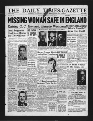 Daily Times-Gazette, 16 Oct 1948