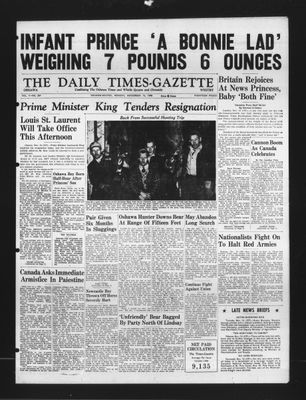 Daily Times-Gazette, 15 Nov 1948