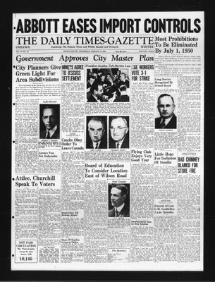 Daily Times-Gazette, 8 Feb 1950