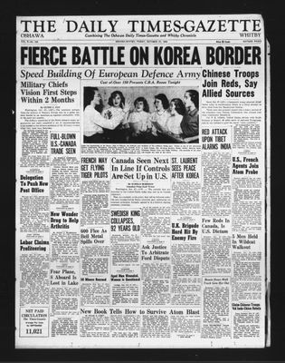 Daily Times-Gazette, 27 Oct 1950