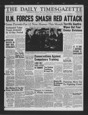 Daily Times-Gazette, 15 Feb 1951