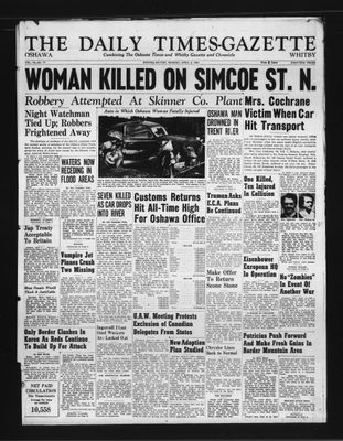 Daily Times-Gazette, 2 Apr 1951