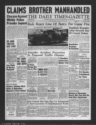 Daily Times-Gazette, 2 Aug 1951