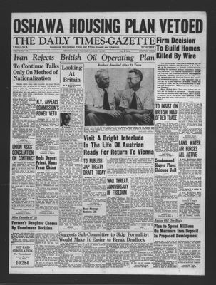 Daily Times-Gazette, 15 Aug 1951