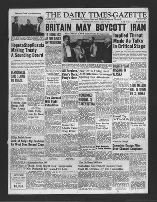 Daily Times-Gazette, 17 Aug 1951