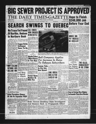 Daily Times-Gazette, 1 Sep 1951