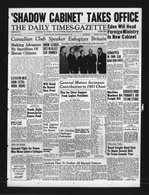 Daily Times-Gazette, 27 Oct 1951