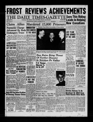 Daily Times-Gazette, 20 Nov 1951