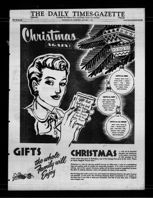 Daily Times-Gazette, 5 Dec 1951