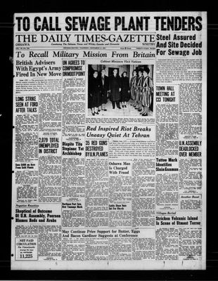 Daily Times-Gazette, 6 Dec 1951