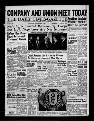 Daily Times-Gazette, 14 Dec 1951