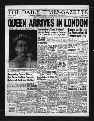 Daily Times-Gazette, 7 Feb 1952